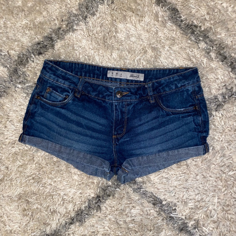 Denim & Co Low Rise Jean Shorts